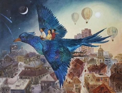  The Blue Bird of Happiness! - A 4th Century French Tale Exploring Fate, Desire, and the Nature of Joy.